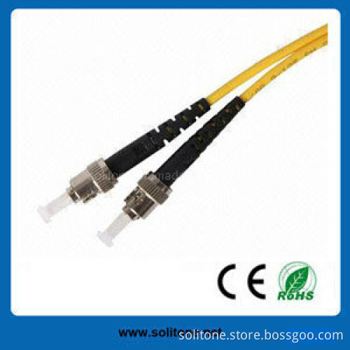 St Single Mode Duplex Fiber Optic Patch Cord